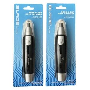 Lot of 2 Blade For Men Nose & Ear Hair Trimmer - Stainless Steel Blade
